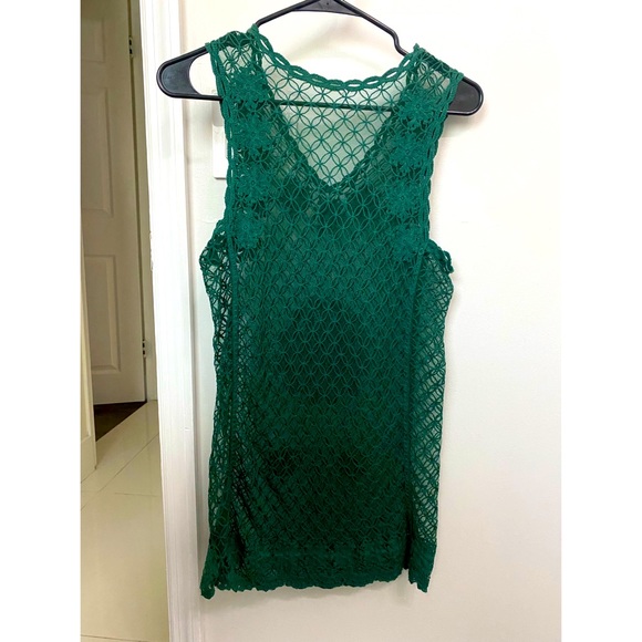 Royal digs green lace tunic - Picture 3 of 5